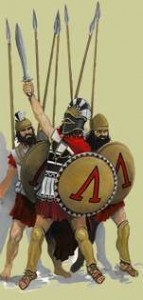 Phalanx soldiers