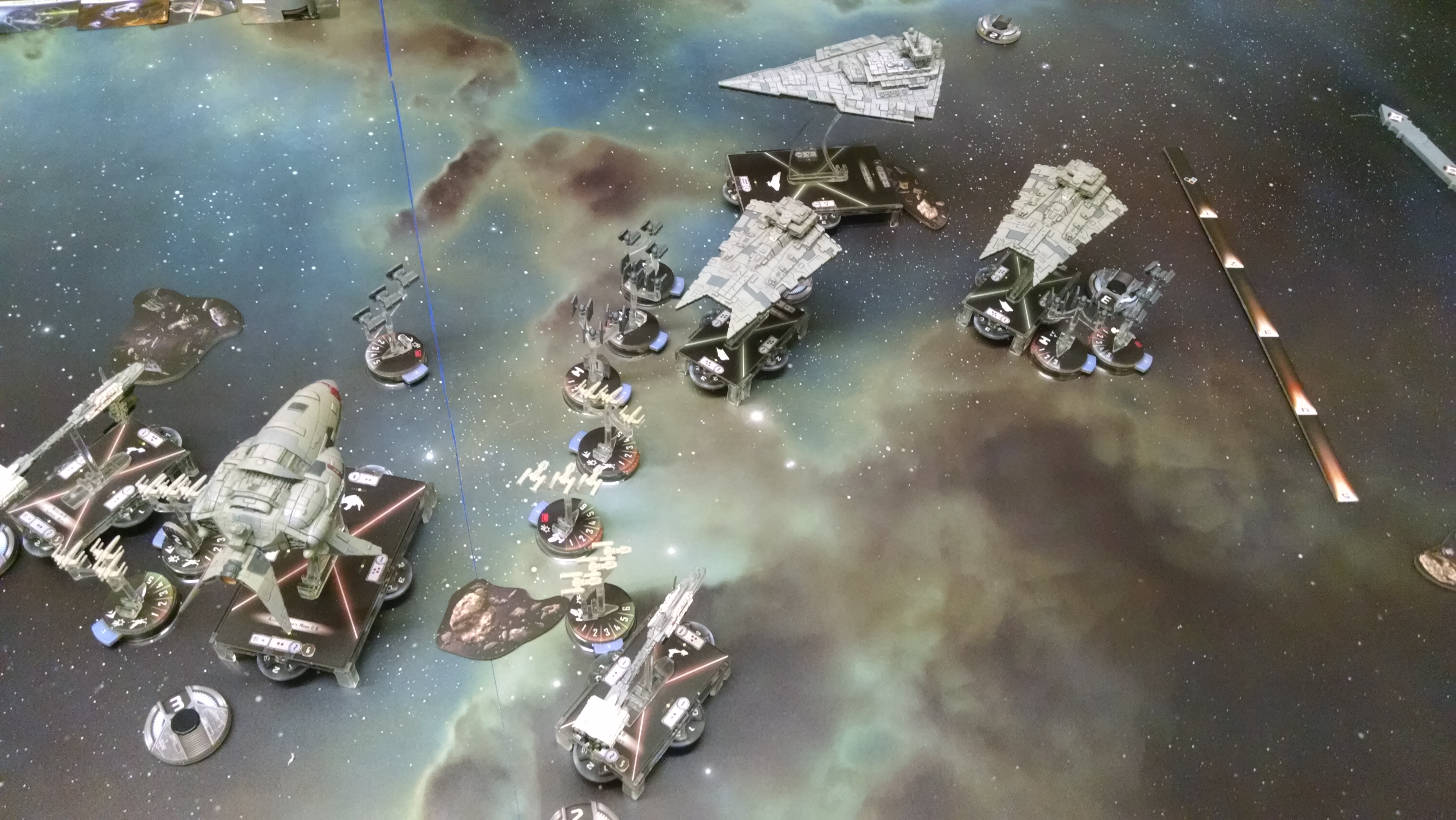 Spartans Star Wars Armada Game Session